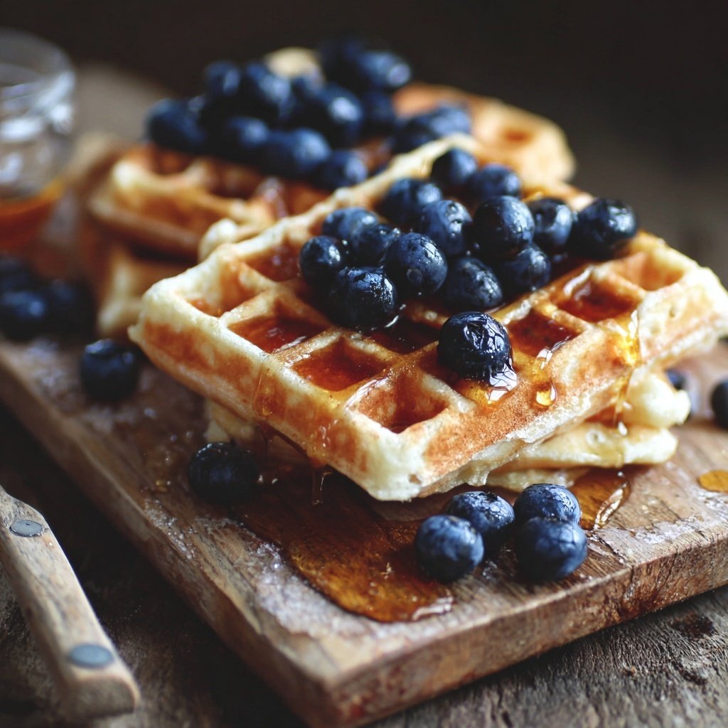Greek Yogurt Waffles