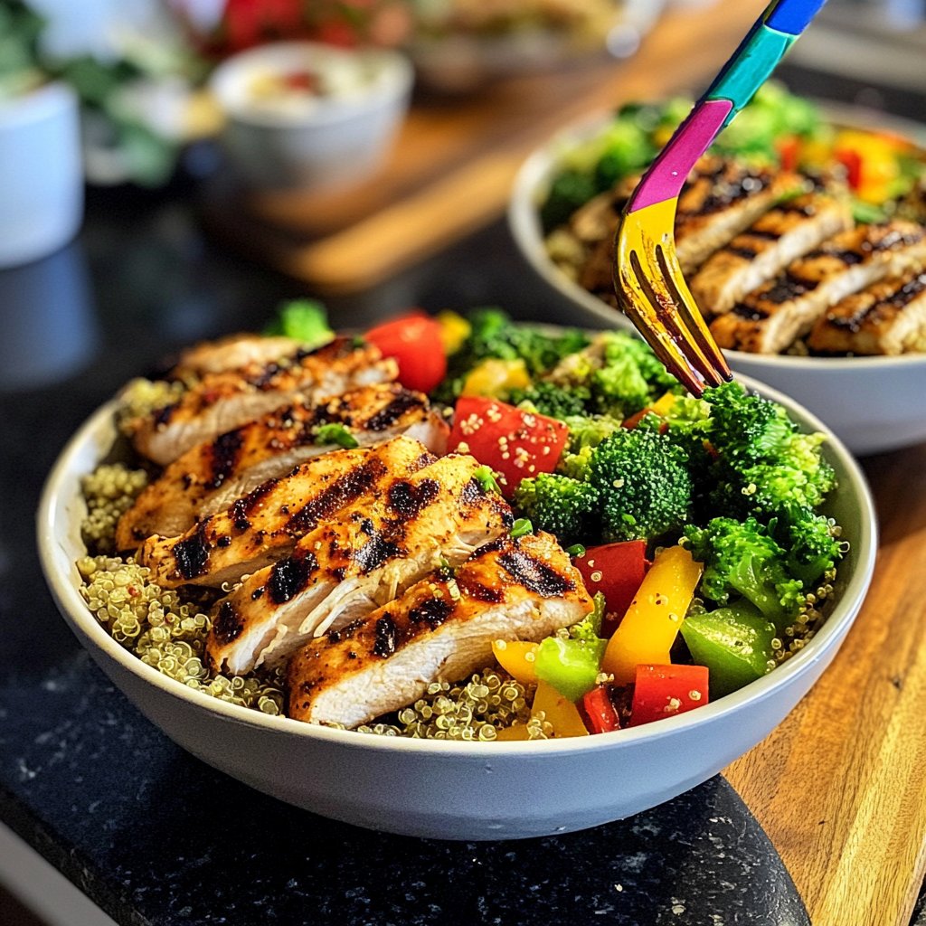 High Protein Lunch Bowls