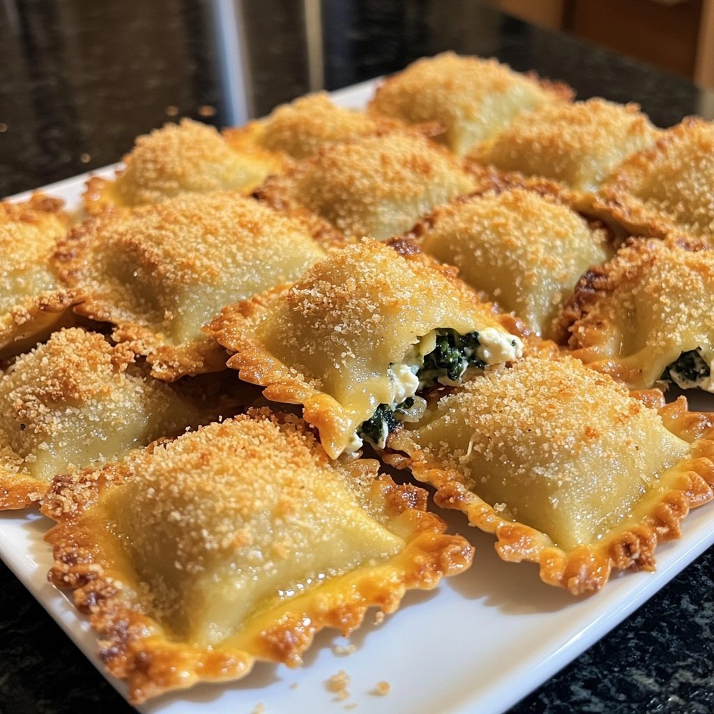 Crispy Ravioli Appetizer