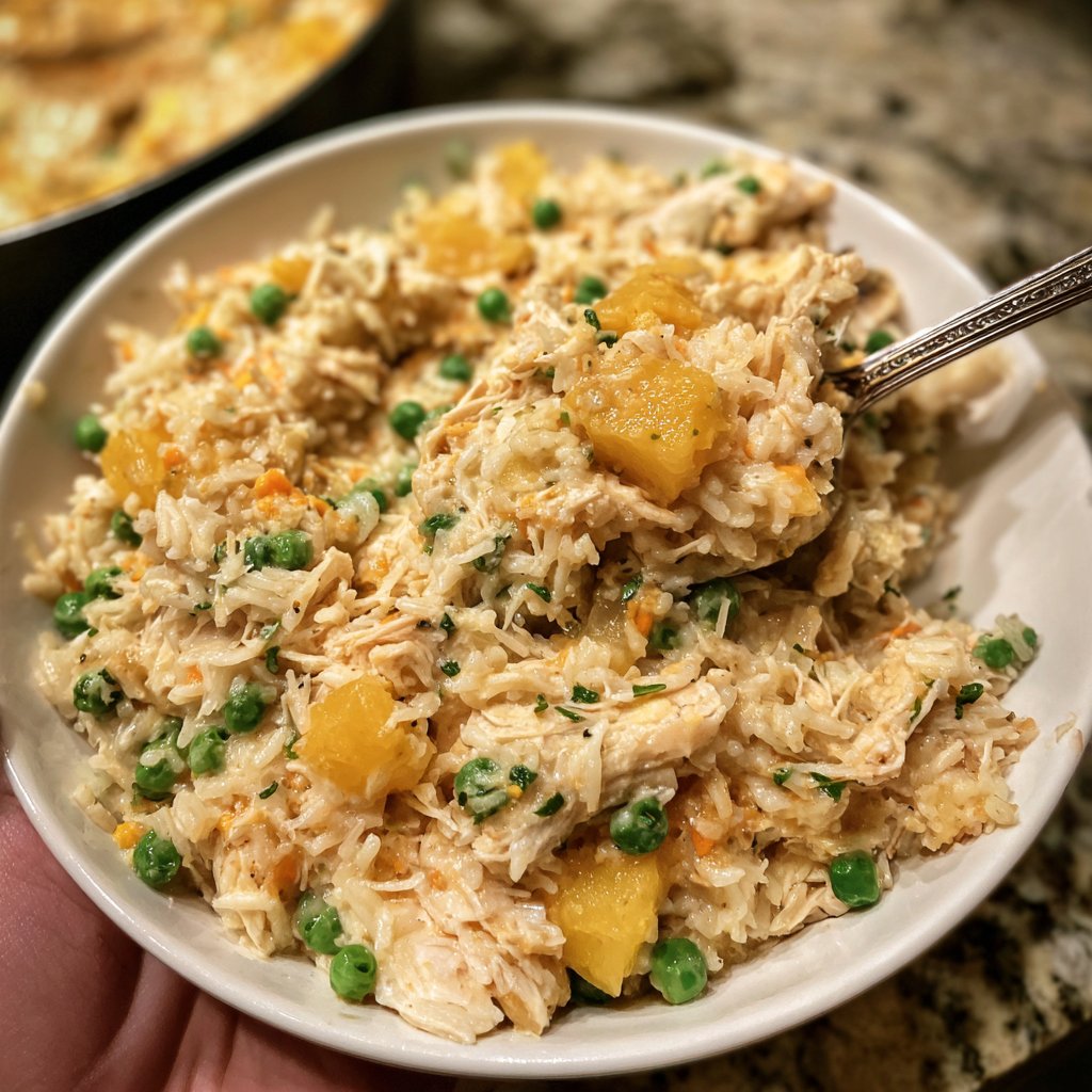 Creamy One Pot Pineapple Chicken And Rice