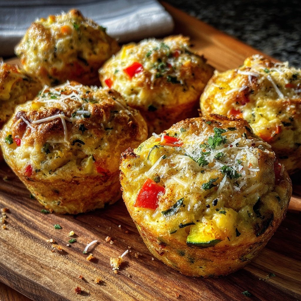 Spring Brunch Savory Breakfast Muffins